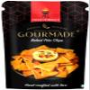 Gourmade Soulful Snacking Pita Chips Baked Pita Bread Chips Party Pack, 1000g | Smokey Barbeque, Chipotle, Roasted Garlic, Olive & Herbs (Each 125gm x 8) | Bar Party Snacks|Baked Dip Starter Chips|Nachos & Tortillas view 3
