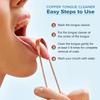 EESHA ETERNAL Copper Tongue Cleaner for Kids & Adults - Ayurvedic Tongue Scraper for Superior Oral Hygiene, Fresh Breath, Natural Mouth Detoxification| Traditional Art of Tongue Cleaning with 100% Copper - Healthier Smile (Round) view 4