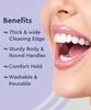 EESHA ETERNAL Silver Steel Tongue Cleaner, For Fresh Breath, Improved Taste Sense, Bacteria Removal, Superior Oral Hygiene, Round (4) view 4