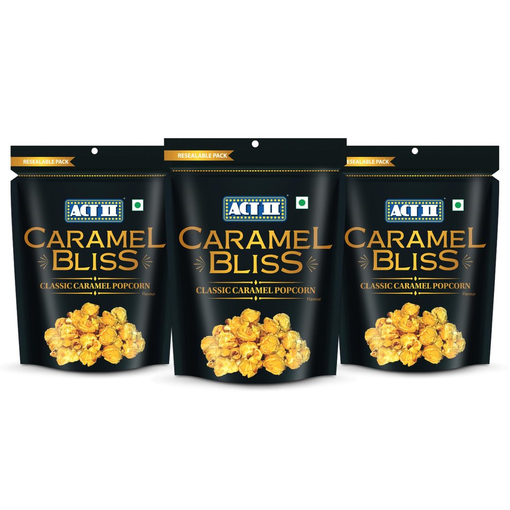 ACT II Caramel Popcorn - 210g (70g Pack of 3)
