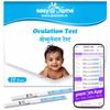 Easy@Home Ovulation Test Kit for Women, 10 Pack LH Test Strips, Fertility Predictor for Pregnancy Planning, Ovulation Tracker Powered by Premom iOS and Android App view 1
