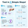 Easy@Home Ovulation Test Kit for Women, 10 Pack LH Test Strips, Fertility Predictor for Pregnancy Planning, Ovulation Tracker Powered by Premom iOS and Android App view 3