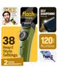BOMBAY SHAVING COMPANY Flash Charging Men Beard Trimmer with Styling Pen Trimmer 120 min Runtime 38 Length Settings (Green) view 3