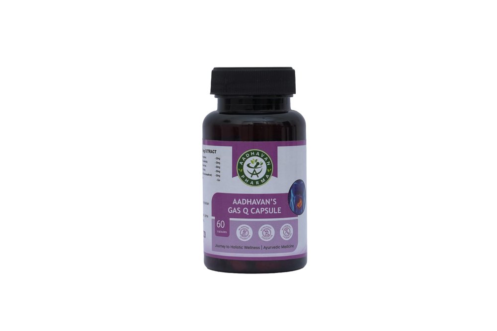 Aadhavan Gas Q Capsule, 60 Capsules