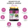 Avidra Herbals Karela Jamun Powder With 13 Potent Herbs Helps Regulate Sugar Management -Pack of 250 Gm Jar view 2