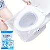 Azinoor Disposable Toilet Seat Covers - Pack of 100 Sheets | No Direct Contact with Unhygienic Seats | Portable Toilet Covers for Public Restrooms, Airplane, Pregnant Mom | Easy to Dispose view 1