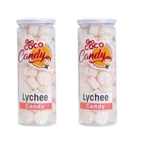 GO COCO LYCHEE CANDY 440 GRAM (220 GRAM X 2). 1