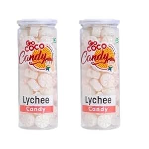 GO COCO LYCHEE CANDY 440 GRAM (220 GRAM X 2). 1