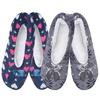 dilivingo Womens & Girls Super Soft Slipper Belly Socks Winter Warm Fuzzy Velvet Material Socks Cozy Fluffy Socks Home Sleeping Socks Random Colors and Design (Pack of 2) view 3