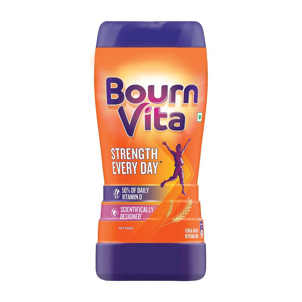 Bournvita Chocolate Nutrition Drink, 500g/550g Jar (Weight may vary) (Pack of 6)