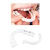 NavaFresh Basics Silicone Upper/Lower False Teeth Dental Veneers Dentures Fake Tooth Upper view 2