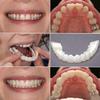 NavaFresh Basics Silicone Upper/Lower False Teeth Dental Veneers Dentures Fake Tooth Upper view 3