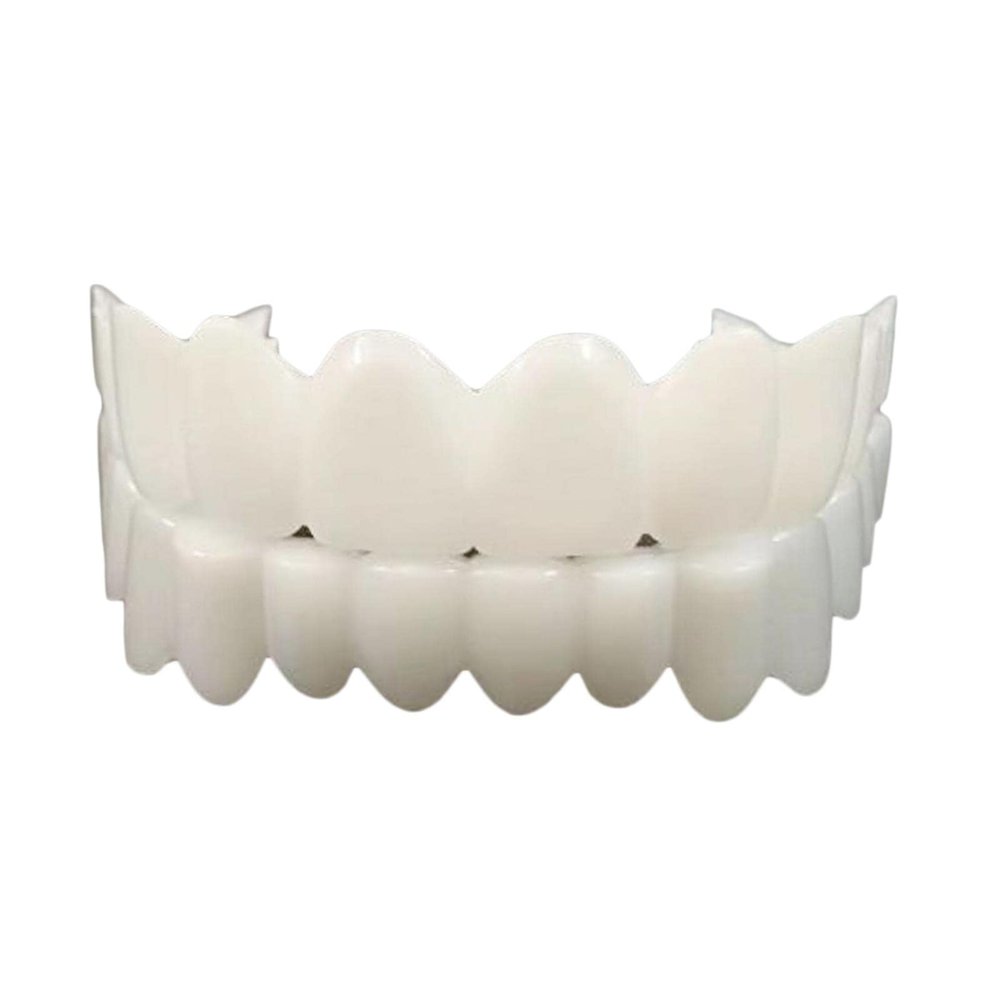 NavaFresh Basics Resin Teeth Veneers Comfortable Dentures Tooth Cover Removable Reusable Upper Lower Cover|Denture Care