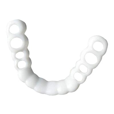 NavaFresh Basics Silicone Upper/Lower False Teeth Dental Veneers Dentures Fake Tooth Upper