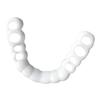 NavaFresh Basics Silicone Upper/Lower False Teeth Dental Veneers Dentures Fake Tooth Upper view 1
