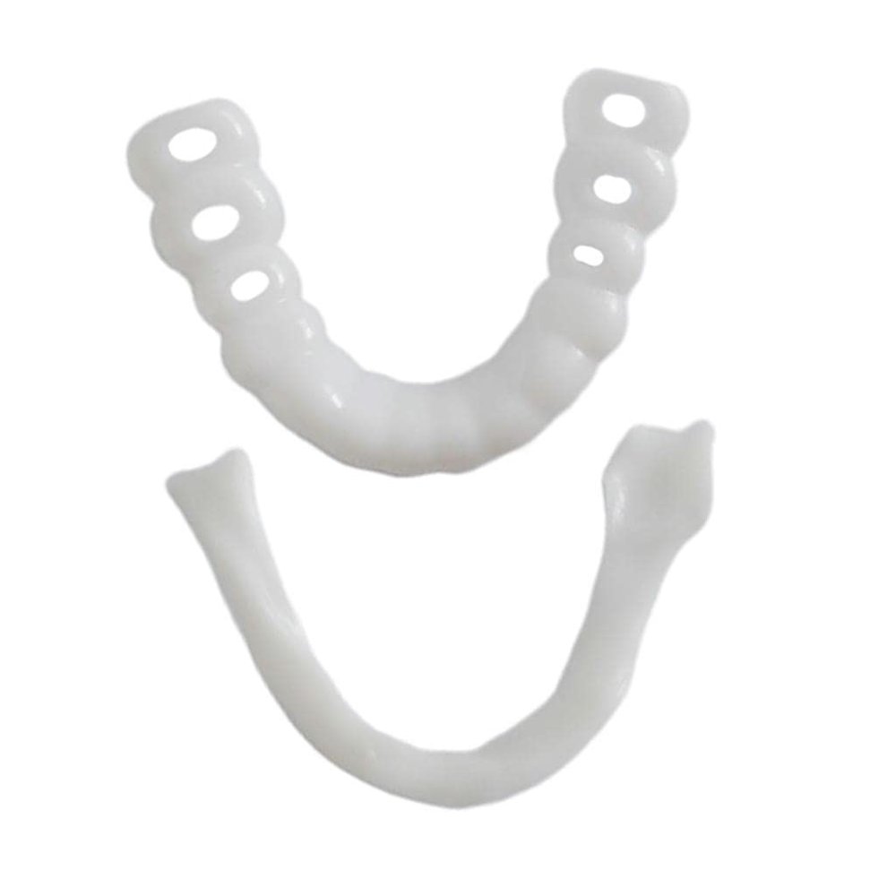 NavaFresh Basics Sicone Upper/Lower False Teeth Dental Veneers Dentures Fake Tooth Lower