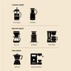 COFFEEZA Ground Coffee - Fine Grind - Intenso - Pack of 4 (250g Each) - Medium-Dark Roast 100% Arabica Ground Coffee Powder view 3