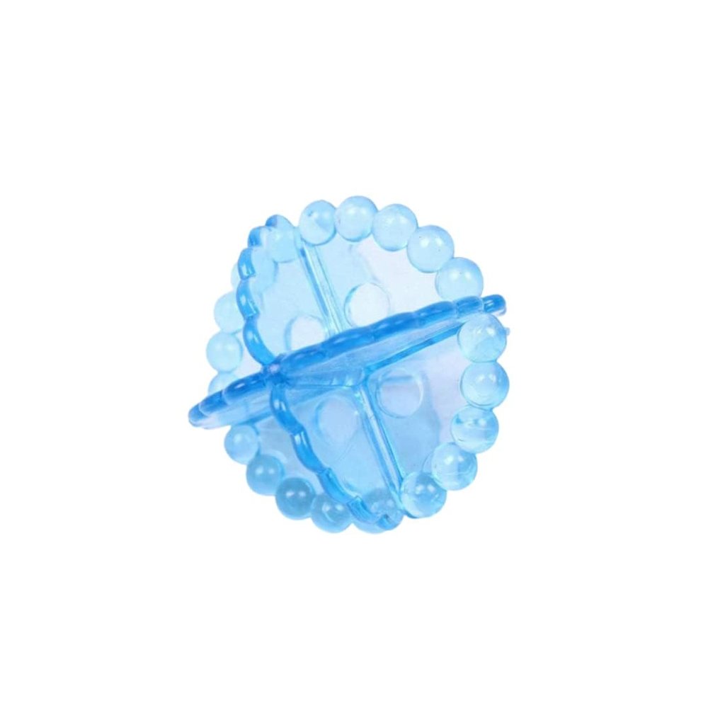 VARNI Fashion Silicon Washing Machine Cloth Wash Brush Cleaning Ball Products Wash Without Detergent Soft Fabric Washer Helper Cleaning Ball (Multicolor Pack of 4)