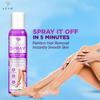 Azah Hair Removal Spray Cream [200 ML] | Remove Hairs in 3-5 Mins Only | Painless & Irritation Free Body Hair Removal for Chest, Legs, Arms & UnderArm | Hair Removal Spray for Women view 2