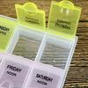 BEYOND BASIC Pill Box 7 Day Weekly Medicine Organizer | Daily Planner Portable Travel Container Holder for Vitamin | 28 Days or 4 Week Tablet or Medicine Box | Pill Organizer 4 Times A Day view 4