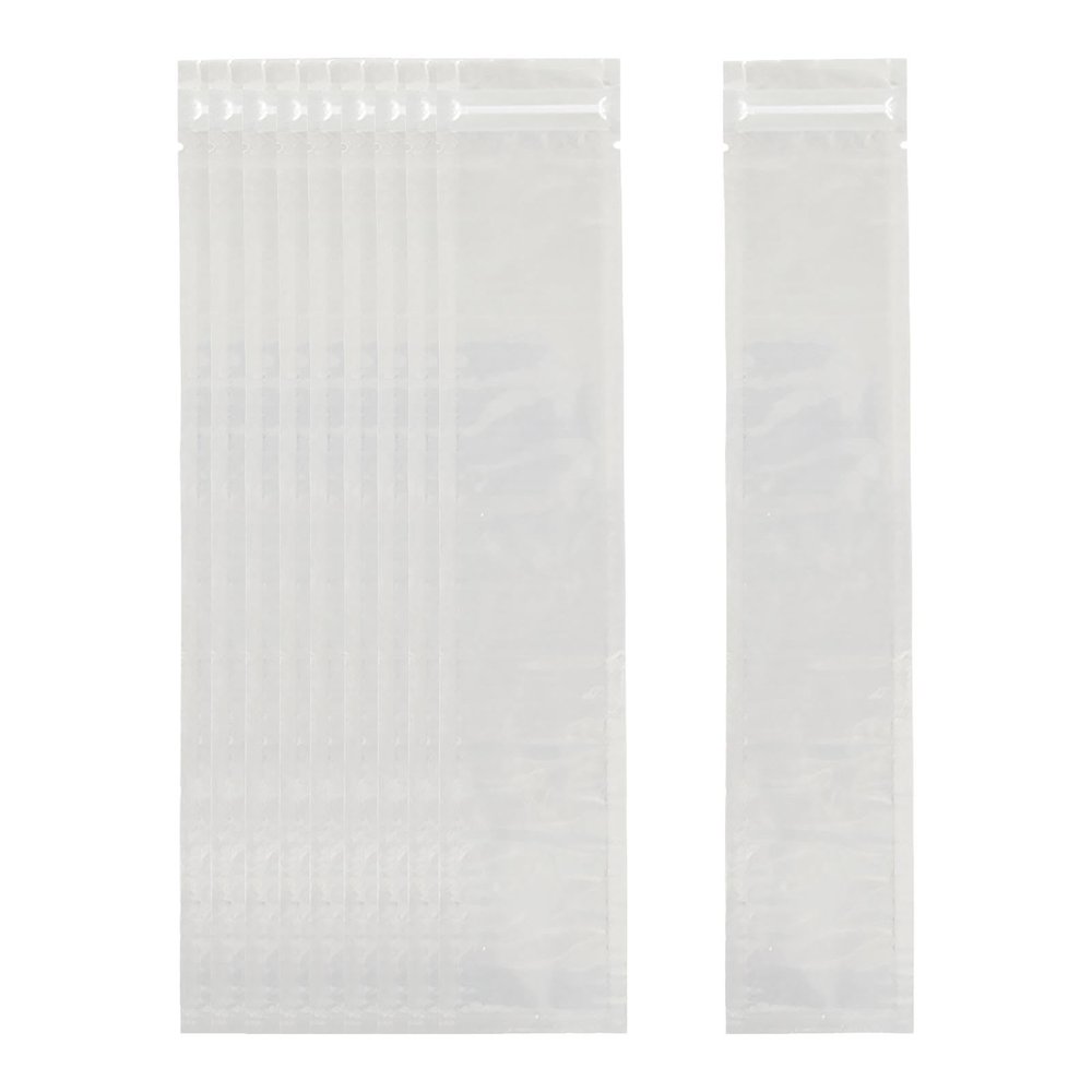 NavaFresh Basics Popsicles Bag Ice Bag Freezer Tubes with Zip Seals for Fruit Smoothies Juice 10Pcs