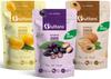 Fruttons Dehydrated Fruits Combo | Pack of 3 | Natural Fruits | Healthy Snack | No added Sugar | Smoothies and shakes | Healthy Breakfast | Preservative Free | Rich and High Source of Dietary Fibre | Dehydrated Jamun | Dehydrated Mango | Dehydrated C view 1