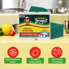 Fablas Hamara Bright Nylon Scrub Pad (Pack of 18) - 8cm x 13cm, Durable Anti-Grease Technology, Removes Stubborn Stains, Long-Lasting & Cost-Effective for Tough Cleaning view 3
