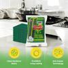 Fablas Scrub N Bright Nylon Scrub Pad (Pack of 12) - 7cm x 10cm, Durable Anti-Grease Technology, Removes Stubborn Stains, Long-Lasting & Cost-Effective for Tough Cleaning view 2