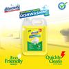 Blueoxy Natural Dishwash Liquid Gel | Coco Surfactant Base | Natural pH |100% Plant Base | Baby Safe | Vegan | 5 X Cleaning Power | Utensil cleaner liquid 5 LTRs view 3