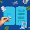 Mountain Breeze Sugar-Free Coolmint Breath Strips - Instant Freshness, 24 Strips Per Cassette (Pack of 7), Oral Hygiene Mouth Freshener view 3