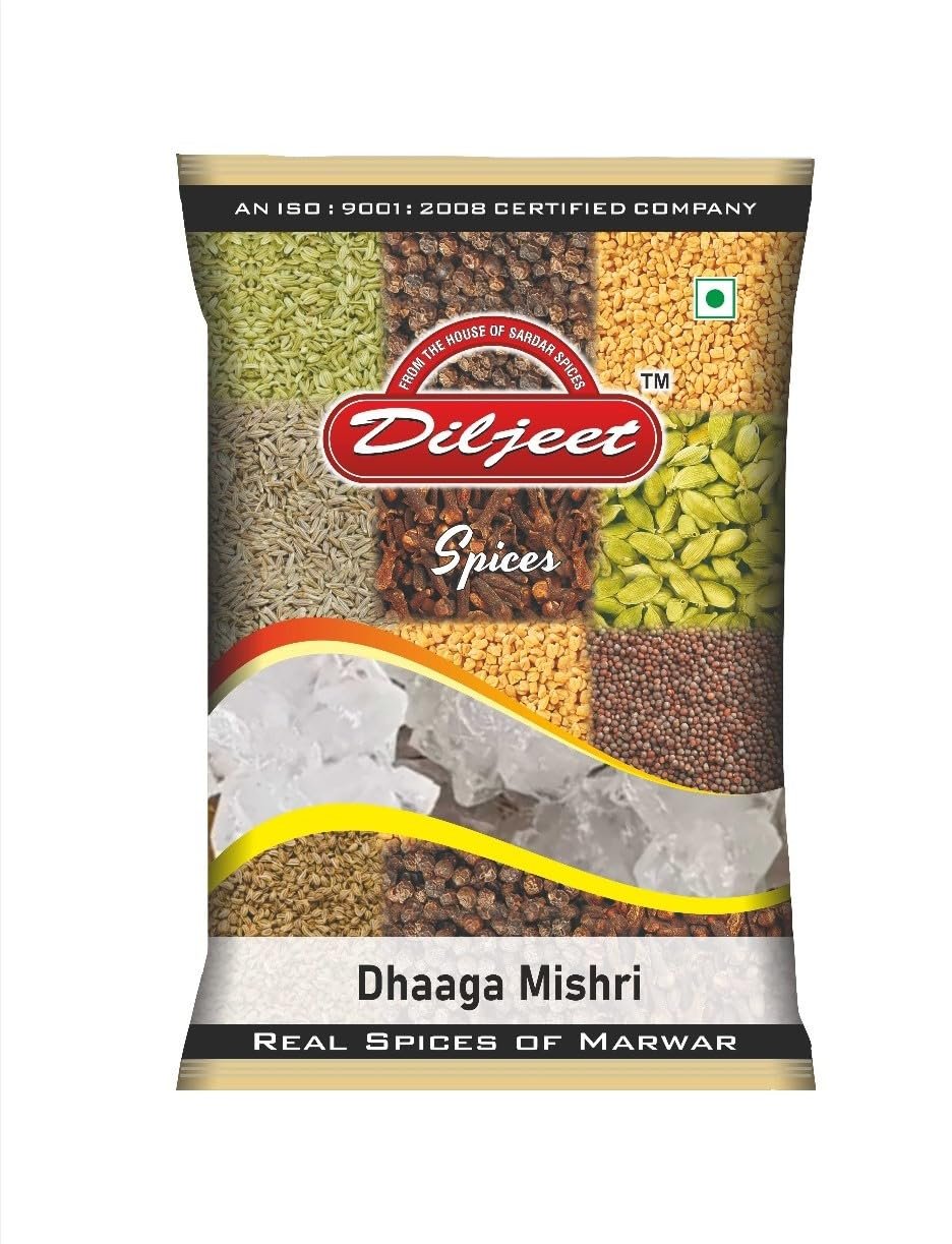 Diljeet 200Gm Dhaaga Mishri | Premium Rock Sugar