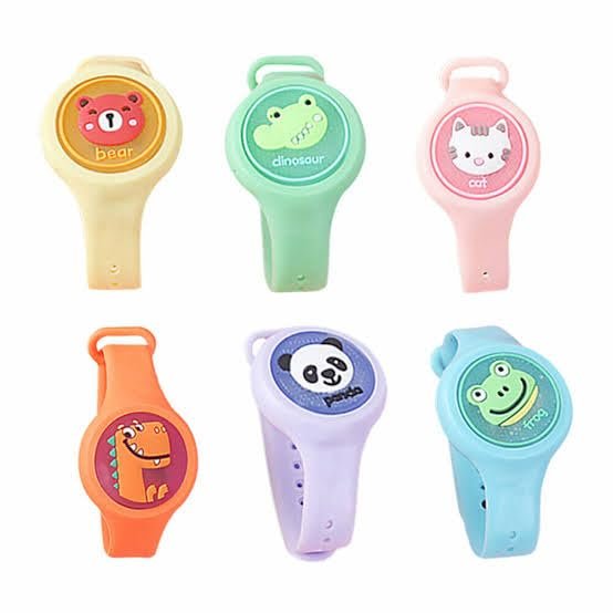 Nehuu Creation Mosquito Bands with LED Light Up PACK OF 1 Girls Boys Safe Reusable Anti Mosquito for Outdoor & Indoor Protection Play Ground Protection Band Insect & Bug Pest Repeller