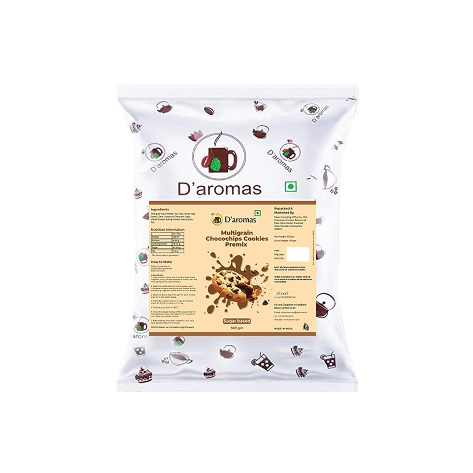 D'aromas Sugar Cookie Premix, 500g