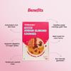 Halesnax Cranberry Jowar Almonds Cookies | Purely Natural, No Additives | High in Protein & Fiber | Enriched with Jowar & Dates | Ideal for Kids & Adults | Healthy & Delicious Snack Option | 150g | view 4