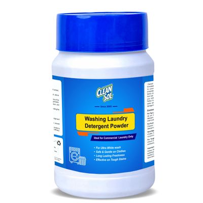 Cleansol Ultra Detergent Powder 1.5 Kg | Washing Powder for Front & Top Load Machines | Tough Stain Removal & Fabric Care