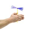 (12) Pcs Plastic Bamboo Dragonfly Hand Rub Propeller Novelty Hand Helicopter Outdoor Flying Toy - view 2