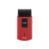Ikonic Professional Electric Shaver, Ultra Thin, Cordless, Rechargeable Men's Travel Razor for Face Care, Beard for Salon Professionals, Barbers and Salon-Like Shave at Home - RED view 1