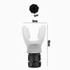 Wowobjects Portable Breathing Exercise Device Respiratory Trainer Breathing Exerciser White view 3