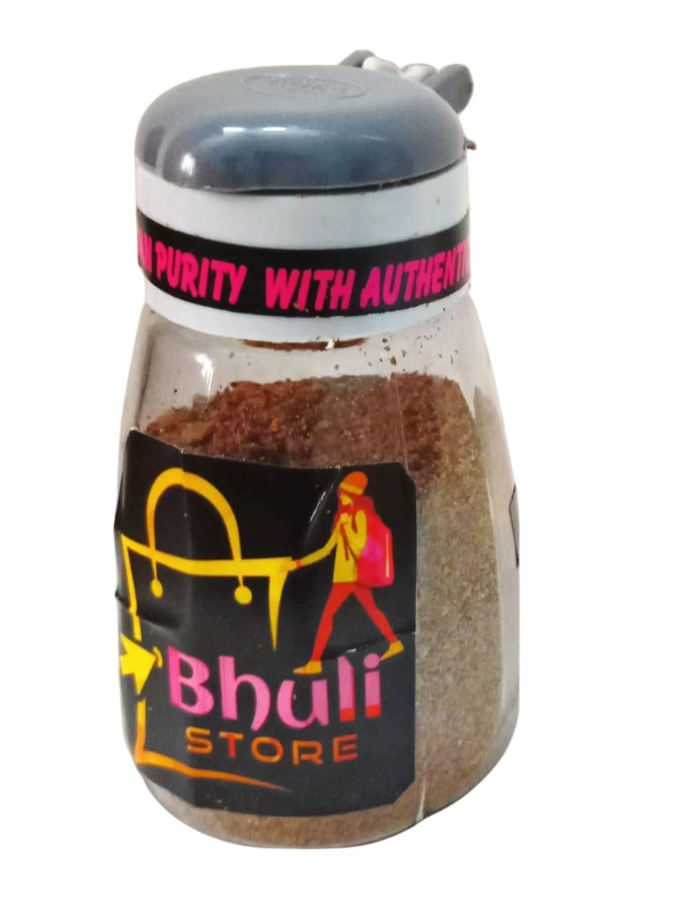 Bhuli Store Himalayan Pisyun Loon/Pahadi Namak 200 g | Handmade Flavoured Rock Salt | Traditional Uttarakhand Seasoning | Perfect with Fruits, Salads & Indian Dishes