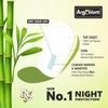 Argonium Biodegradable Bamboo Prime Sanitary Pad/Napkin | Pack of 40 | XXXL | 320 MM | Bamboo Core | Safe on Skin For Women | Toxic & Rash-Free | Unscented | 60% Wider Back | Leakproof |Heavy Flow view 3