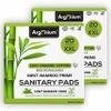 Argonium Biodegradable Bamboo Prime Sanitary Pad/Napkin | Pack of 40 | XXL-280 MM | Bamboo Core | Safe on Skin For Women | Toxic & Rash-Free | Extra Large | 60% Wider Back | Leakproof | Heavy Flow view 1