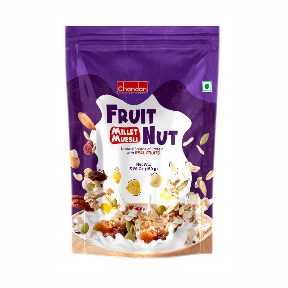 Chandan Fruit & Nut Millet Muesli 150 gm
