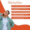 AVP Cervijith 100 Capsules - Relief from Neck and Shoulder Pain | Supports Cervical Spondylosis Management | Helps Prevent Degenerative Changes in Cervical Vertebrae view 3