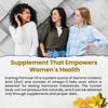 4UWell Evening Primrose Oil capsules 500mg | Rich Softgels for Skin Health, PMS & Hormonal Balance | Women & Men Wellness Support | 60 Softgels view 3
