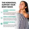 4UWell Thyrovital 500mg | Thyroid Support Supplement | Maintain Hormonal Balance | for Men & Women - 60 Capsules view 4