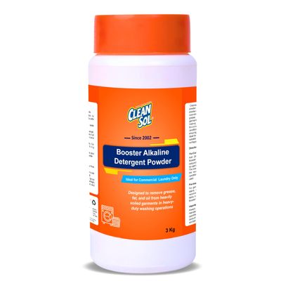 Cleansol Laundry Booster Powder 2.5Kg | Deep Clean Tough Stains & Heavy Soils | Commercial Fabric Detergent Additive | Industrial Washing, Stain-Lifting Formula