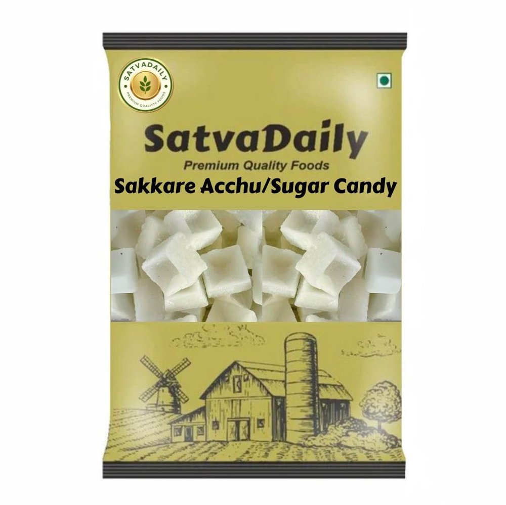SatvaDaily Sankranti Sakkare Acchu - 900g | Sugar/Sweet Candy Box Shape | Shankranti Sakkare Achu Dolls | Makar Sankranti Sugar Figurines | Lohri Pongal Cubes | Sakkre Acchu for Marriage Sweet/Sugar Figures