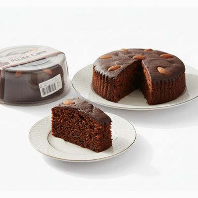 Kabir Cakes Eggless Plum Cake with Dry Fruits, Rich Plum Flavour | Creamless Cake (1 Kg)