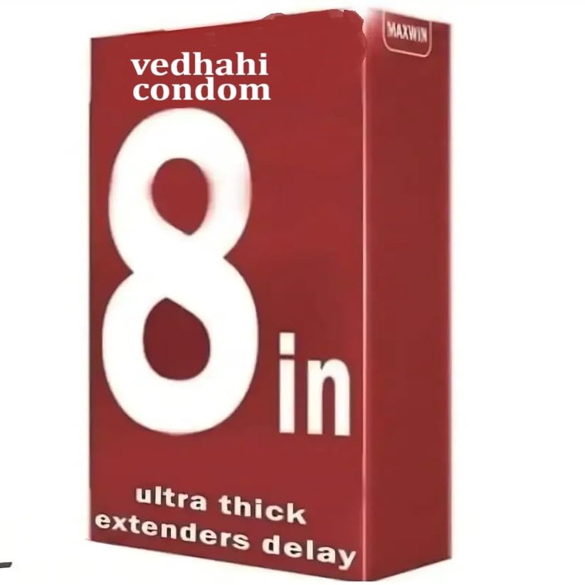 8 inch Premium XL size Condom For Men Pack of 1 (8 inch)