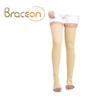 Brace on Medical Compression Stockings for Varicose Veins Thigh-High, Graduated Support, Relieves Swelling & Improves Circulation (L) view 2